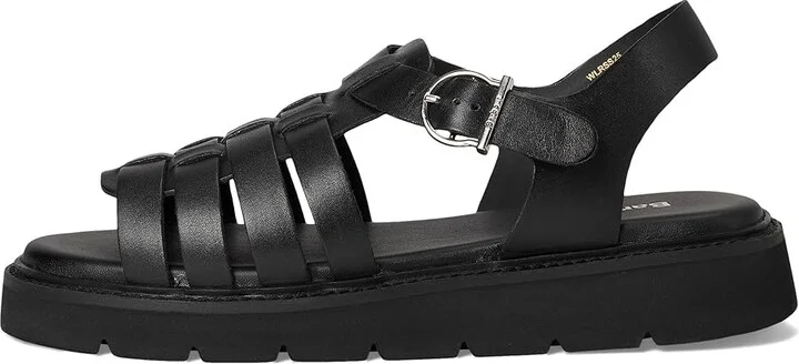 Barbour Barbour Otterburn Fisherman Sandals Women's Sandals Black : 5 M, Leather - Image 6