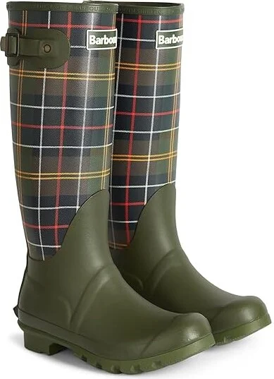 Barbour Barbour Tartan Bede Women's Shoes Classic Tartan : 5 M, Rubber