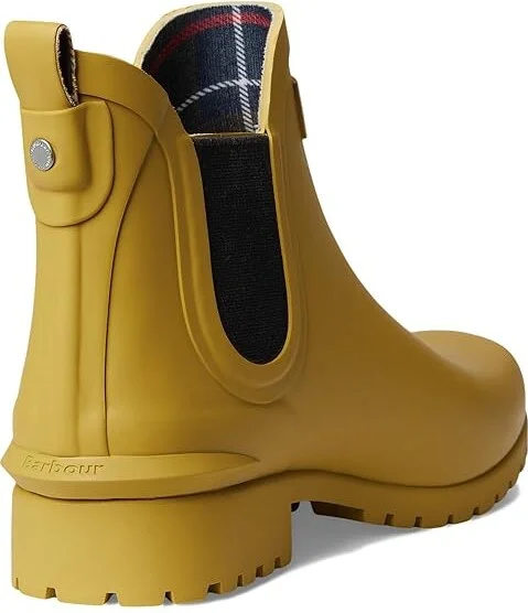 Barbour Barbour Wilton Chelsea Welly Women's Boots Limeade : 7 M, Rubber - Image 4