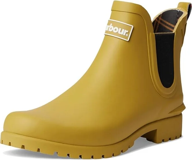 Barbour Barbour Wilton Chelsea Welly Women's Boots Limeade : 7 M, Rubber - Image 5