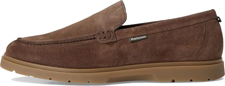 Barbour Carty Loafer Men's Shoes Choco Suede : 9 M - Image 6