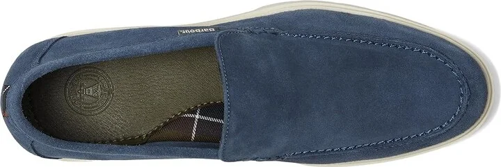 Barbour Carty Loafer Men's Shoes Shark Blue Suede : 11 M - Image 2