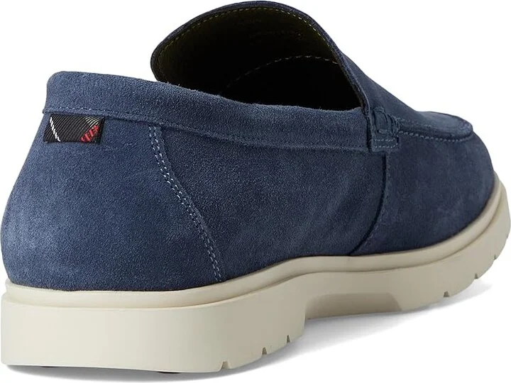 Barbour Carty Loafer Men's Shoes Shark Blue Suede : 11 M - Image 4