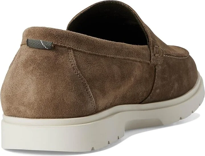 Barbour Carty Loafer Men's Shoes Taupe Suede : 12 M - Image 4