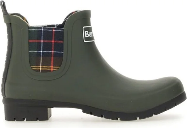 Barbour Logo Printed Boots