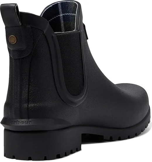Barbour Wilton Chelsea Welly Women's Boots Black : 5 M, Rubber - Image 4