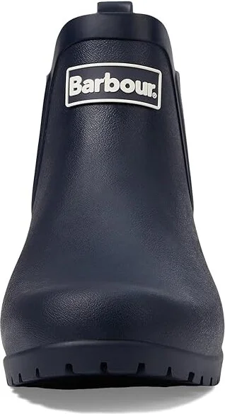 Barbour Wilton Chelsea Welly Women's Boots Navy : 5 M, Rubber - Image 2