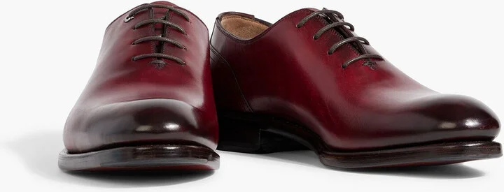 Barclay burnished leather Oxford shoes - Image 2