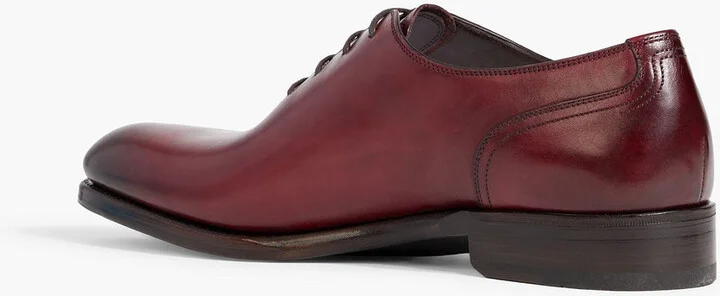 Barclay burnished leather Oxford shoes - Image 3