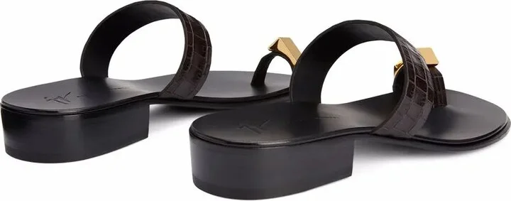 Bardack crocodile-effect loafers - Image 3