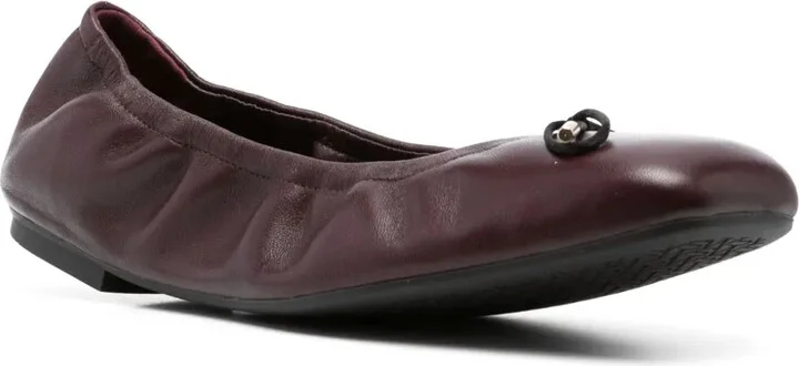 Bardot leather ballerina shoes - Image 2