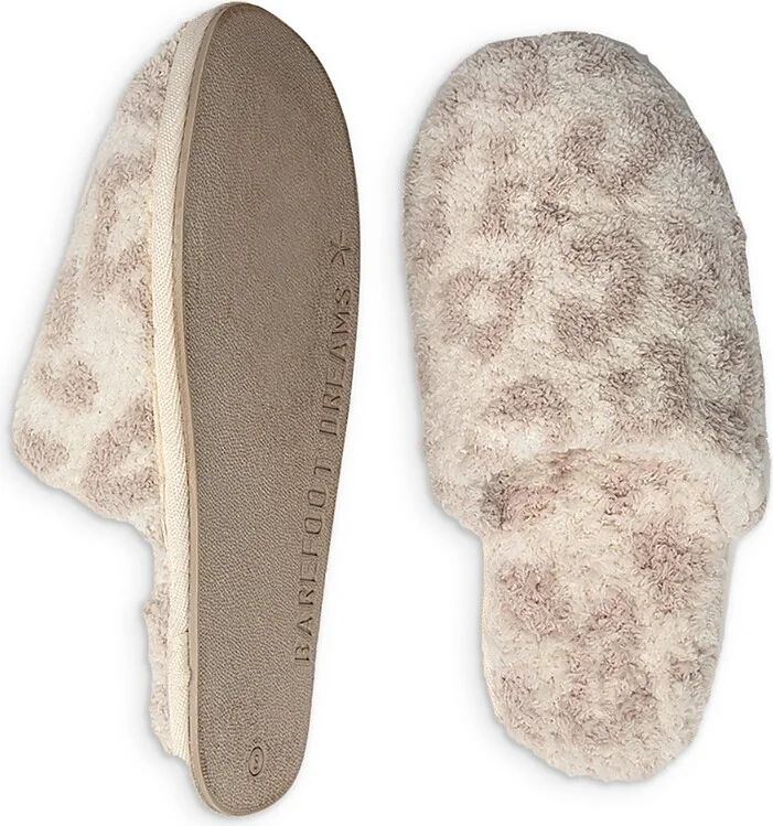 Barefoot Dreams Women's CozyChic Barefoot In The Wild Slippers