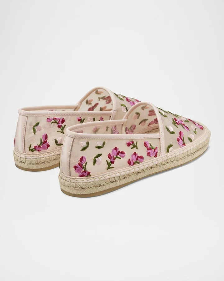 Bareitall Cotton Espadrille Loafers - Image 4