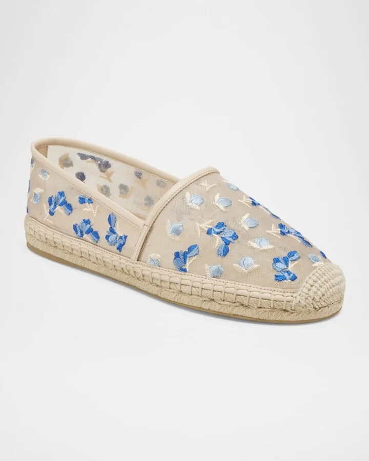 Bareitall Cotton Espadrille Loafers - Image 5