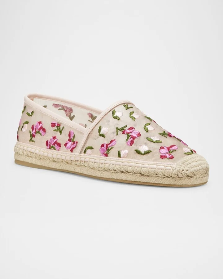 Bareitall Cotton Espadrille Loafers - Image 6