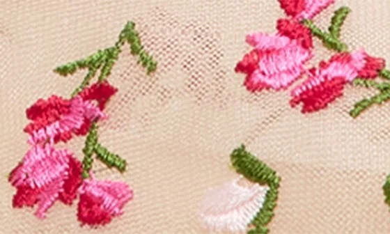 Bareitall Flower Embroidered Ballet Flat - Image 5