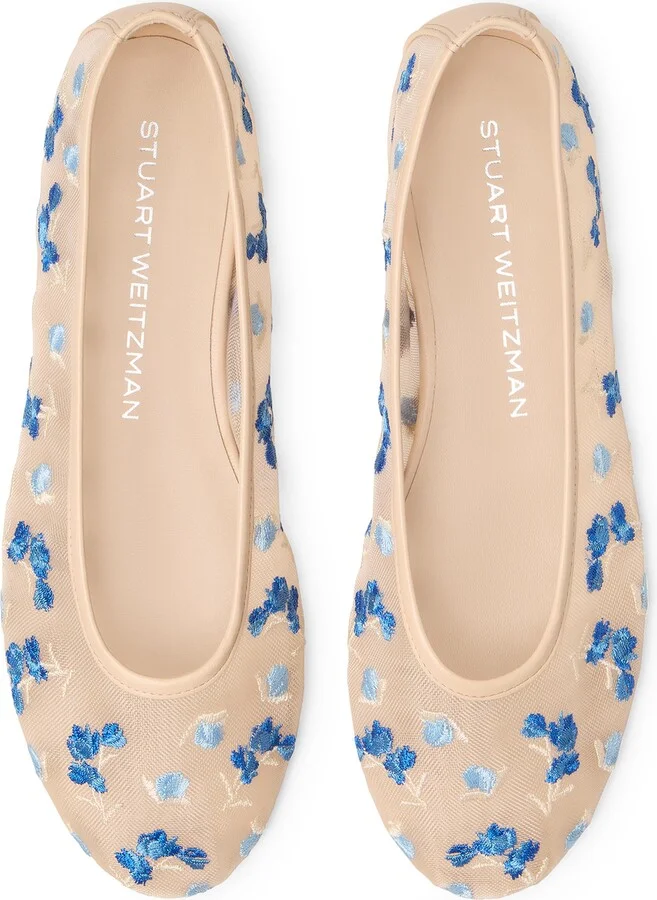 Bareitall Flower Embroidered Ballet Flat - Image 7