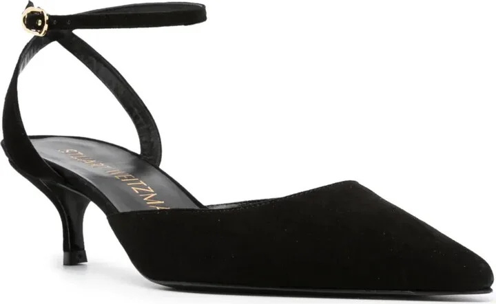 Barelythere 50mm suede pumps - Image 2