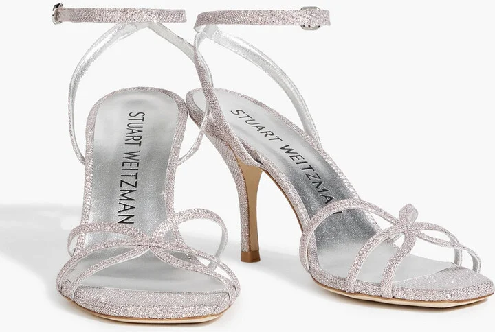 BarelyThere 85 metallic wovens sandals - Image 2