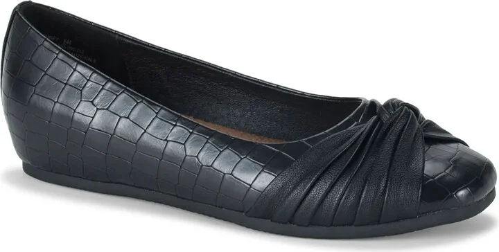 Black Croc Print