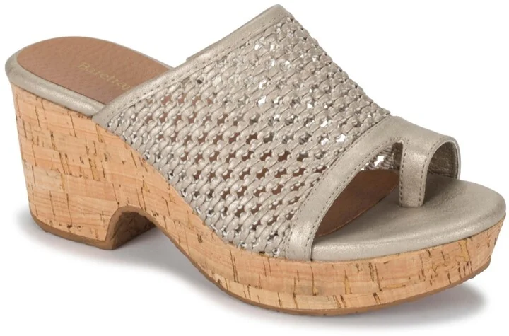 Baretraps Women's Bethie Slide Wedge Sandals
