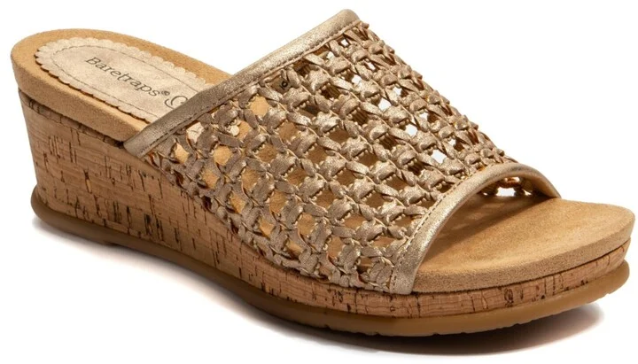 Baretraps Women's Flossey Slide Wedge Sandals