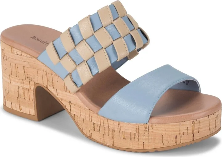 Baretraps Women's Mavis Block Heel Platform Sandals