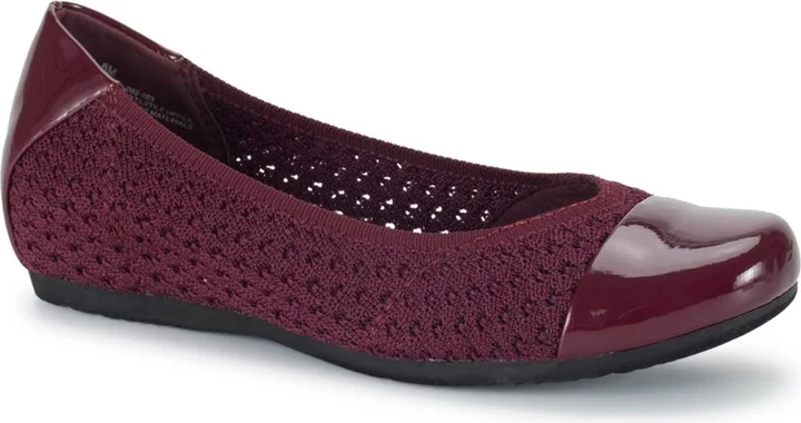 Baretraps Women's Mia Cap Toe Ballet Flats