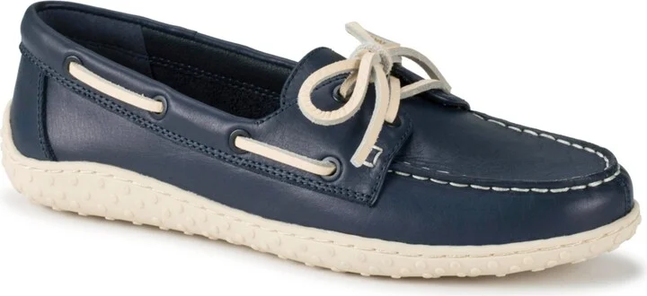 Navy Leather