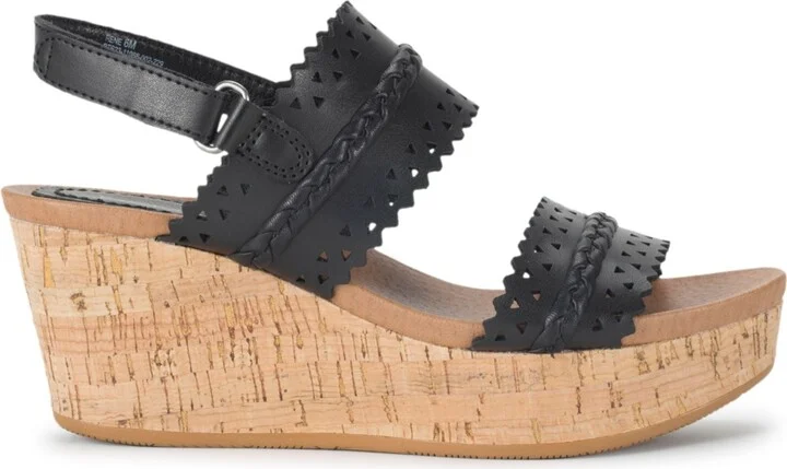 Baretraps Women's Rene Platform Wedge Sandals - Image 6