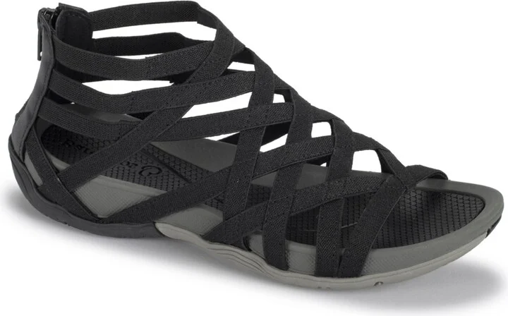 Baretraps Women's Samina Cage Upper Flat Sandals