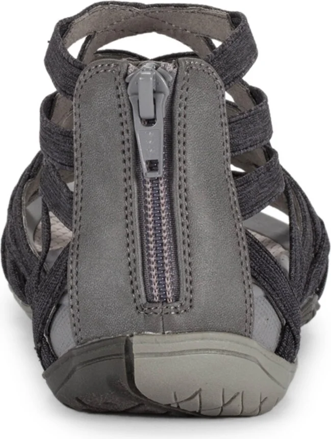Baretraps Women's Samina Wedge Sandals - Black, Gray - Image 4