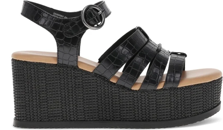 Baretraps Women's Savannah Platform Wedge Sandals - Image 10