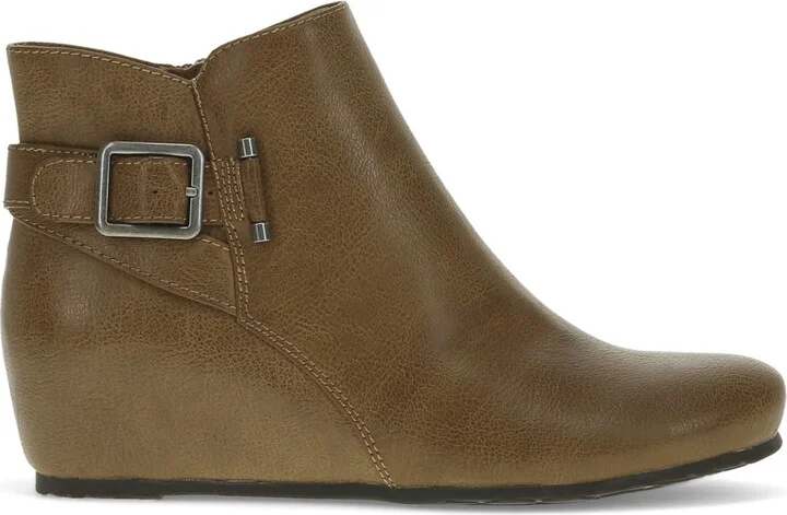 Baretraps Women's Serena Zipper Wedge Booties - Image 2