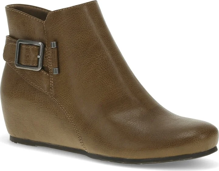 Baretraps Women's Serena Zipper Wedge Booties