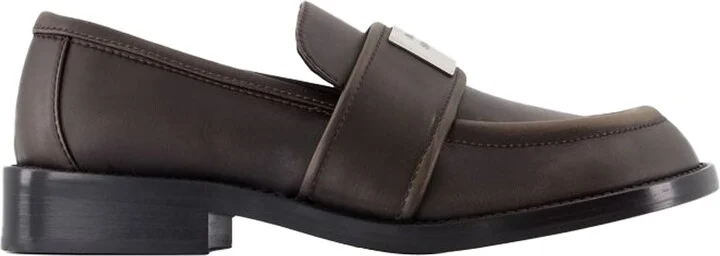 Bargot Sludge Moccasins - Acne Studios - Nylon - Brown