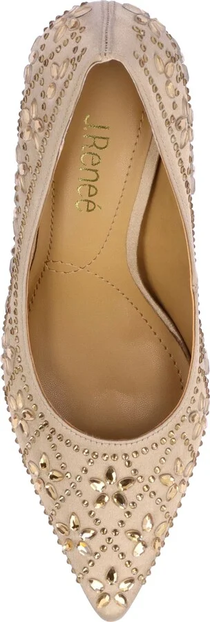Barlow Embellished Pointed Toe Pump - Image 5