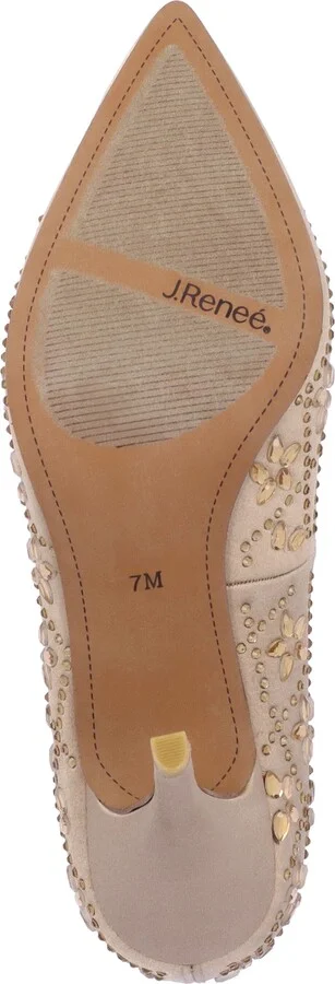 Barlow Embellished Pointed Toe Pump - Image 6