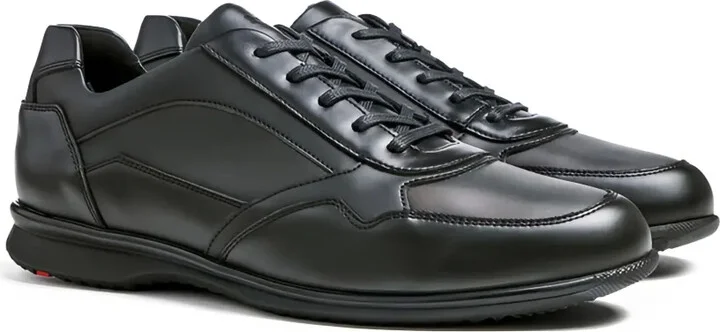 Barnard lace-up leather sneakers - Image 2