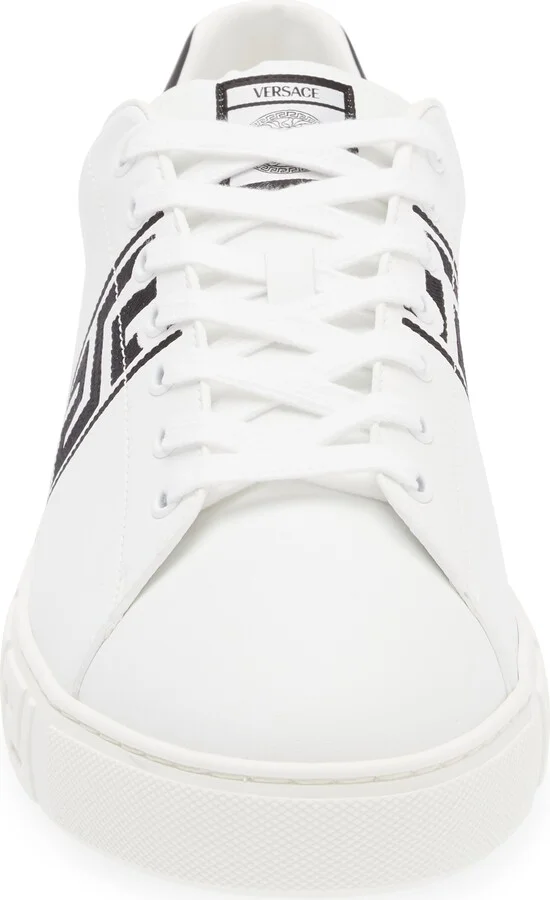 Barocco Greca Jacquard Low Top Sneaker - Image 4