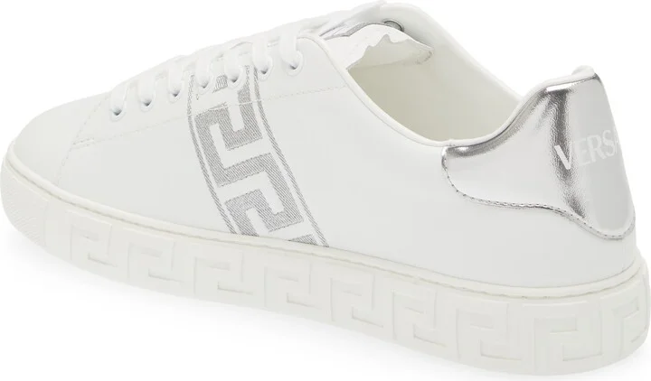 Barocco Greca Jacquard Low Top Sneaker - Image 8