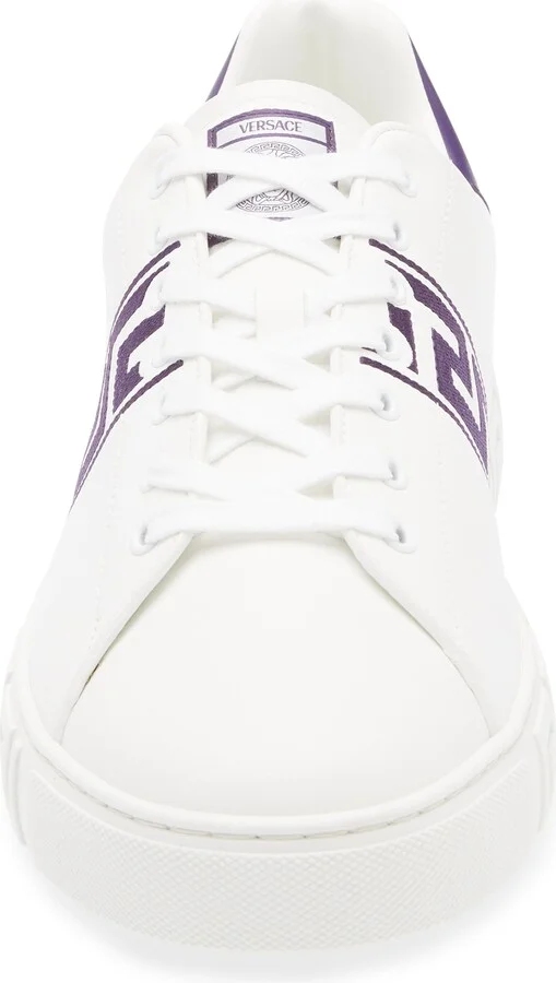 Barocco Greca Jacquard Low Top Sneaker - Image 10