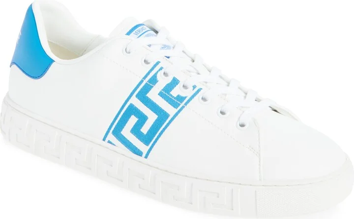 Barocco Greca Jacquard Low Top Sneaker