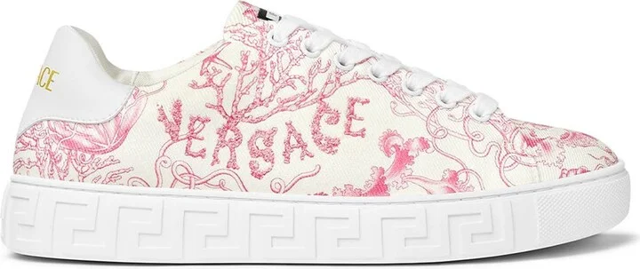 Barocco Greca Low Top Sneaker - Image 2