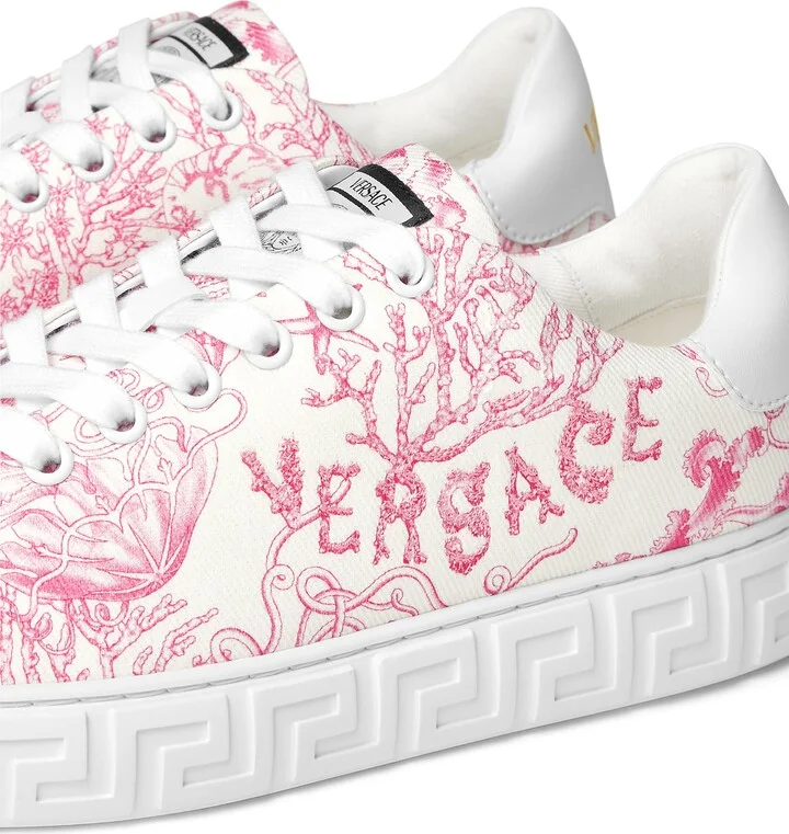 Barocco Greca Low Top Sneaker - Image 3