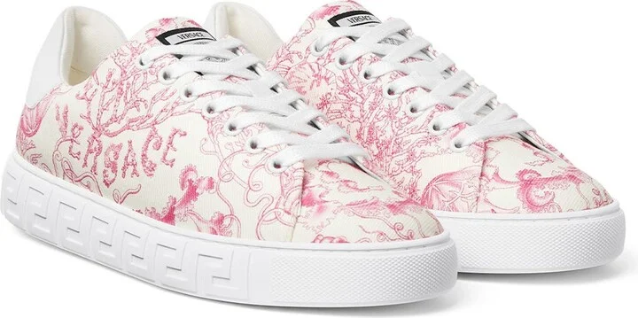Barocco Greca Low Top Sneaker
