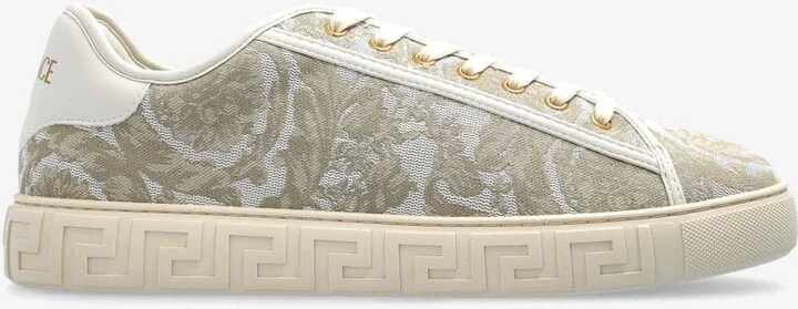 Barocco Greca Low-Top Sneakers