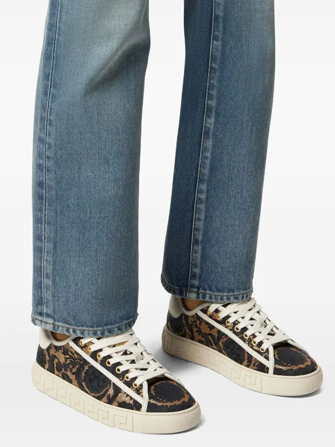 Barocco Jacquard Greca sneakers - Image 5