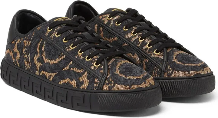 Barocco Jacquard Greca sneakers - Image 2
