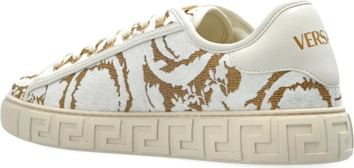 Barocco-jacquard sneakers - Image 3